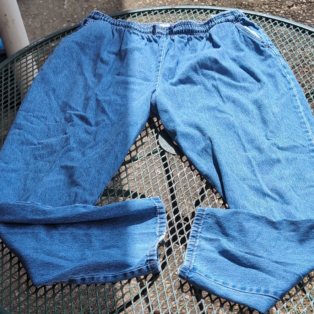 Bobbie Brooks Woman 22 W Cotton Vintage Drawstring Jeans